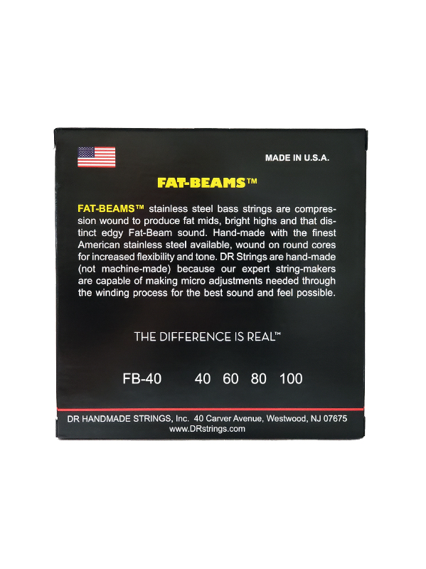 Dr Fat-beams Stainless Steel 40-100 - Elektrische bassnaren - Variation 2