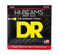 HI-BEAMS Stainless Steel 45-105 Short Scale - set van 4 snaren
