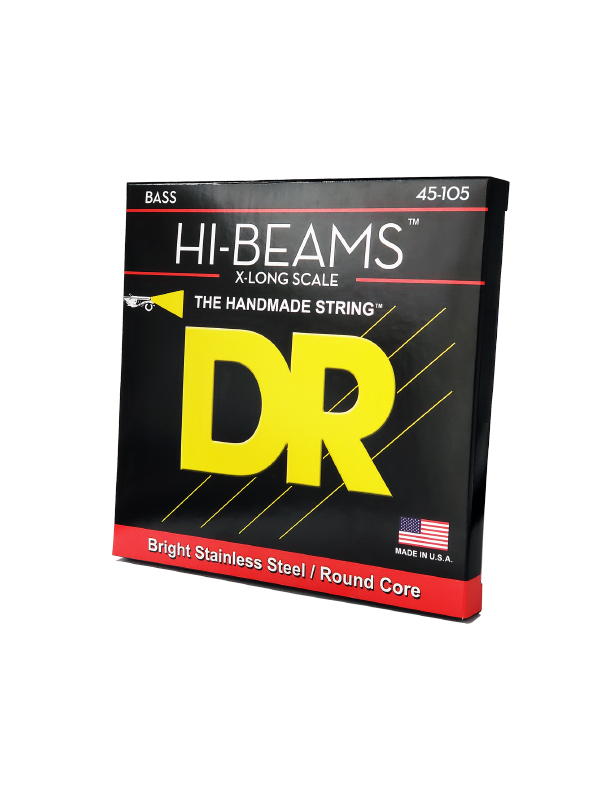 Dr Hi-beams Stainless Steel 45-105 X-long Scale - Elektrische bassnaren - Variation 1