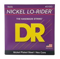 LO-RIDER Nickel Plated Steel 40-100 - set van 4 snaren
