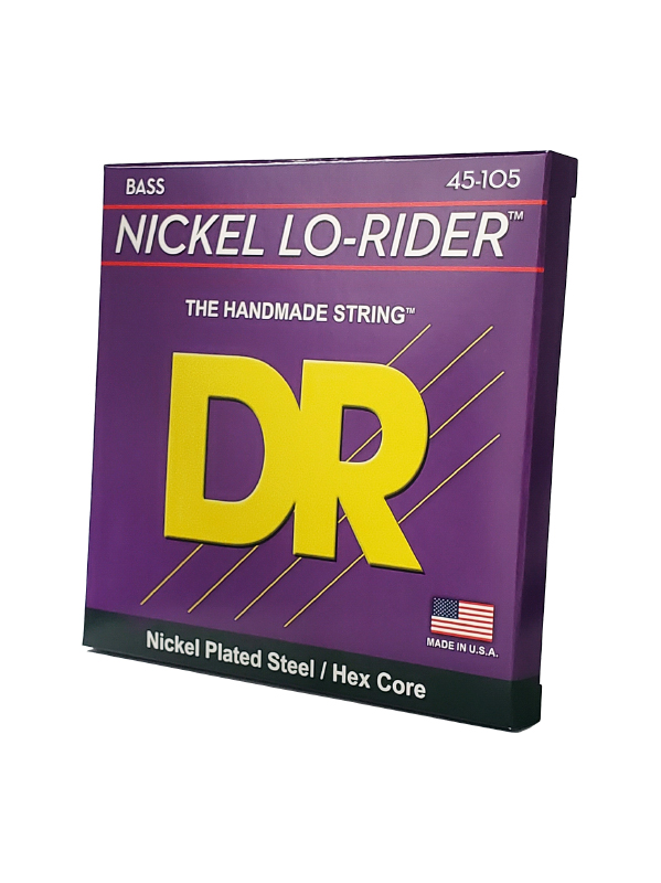 Dr Jeu De 4 Cordes Lo-rider Nickel Plated Steel 45-105 - Elektrische bassnaren - Variation 1