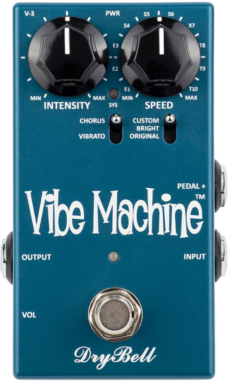 Drybell Vibe Machine V3 - Modulation/chorus/flanger/phaser en tremolo effect pedaal - Main picture