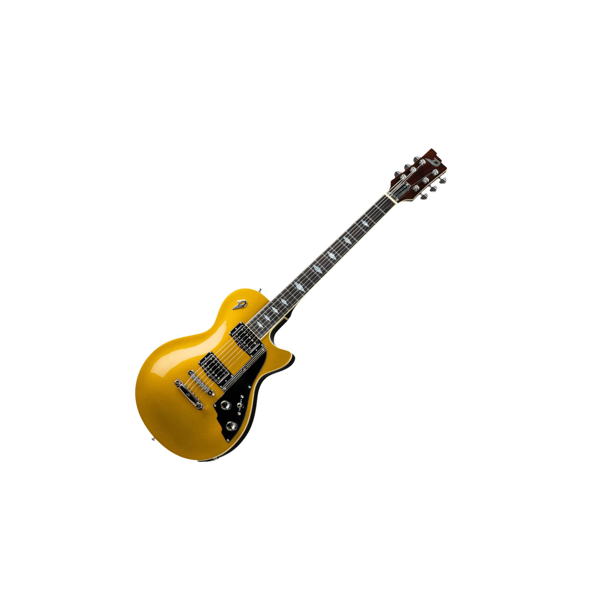 Duesenberg 59er 2h Ht Rw - Gold Top - Enkel gesneden elektrische gitaar - Variation 1
