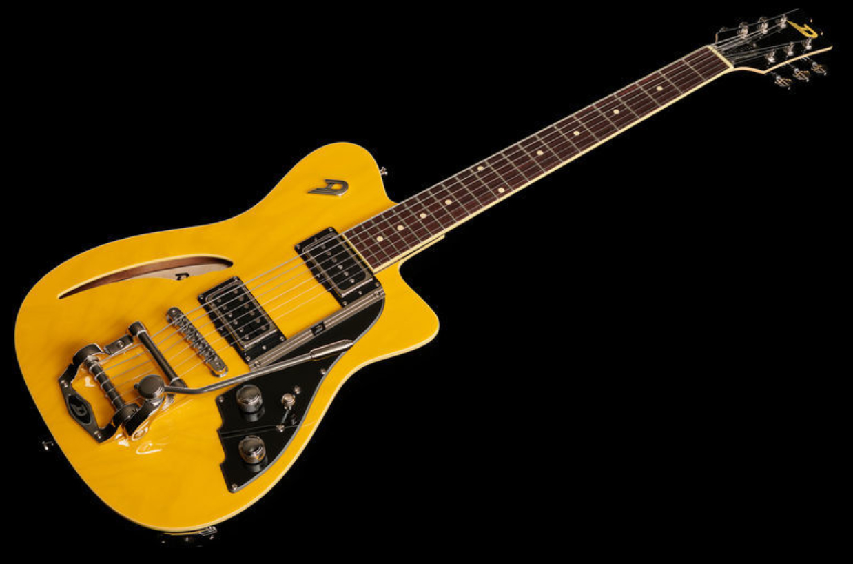 Duesenberg Caribou Hs Trem Rw - Butterscotch Blonde - Enkel gesneden elektrische gitaar - Variation 1