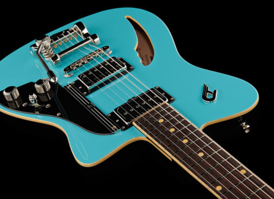 Duesenberg Caribou Hs Trem Rw - Narvik Blue - Enkel gesneden elektrische gitaar - Variation 2