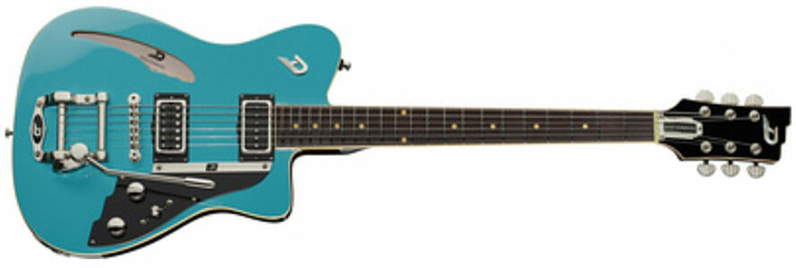 Duesenberg Caribou Hs Trem Rw - Narvik Blue - Enkel gesneden elektrische gitaar - Main picture