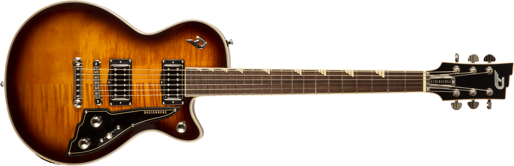 Duesenberg Fantom S 2h Ht Rw - Light Antique Burst - Enkel gesneden elektrische gitaar - Main picture