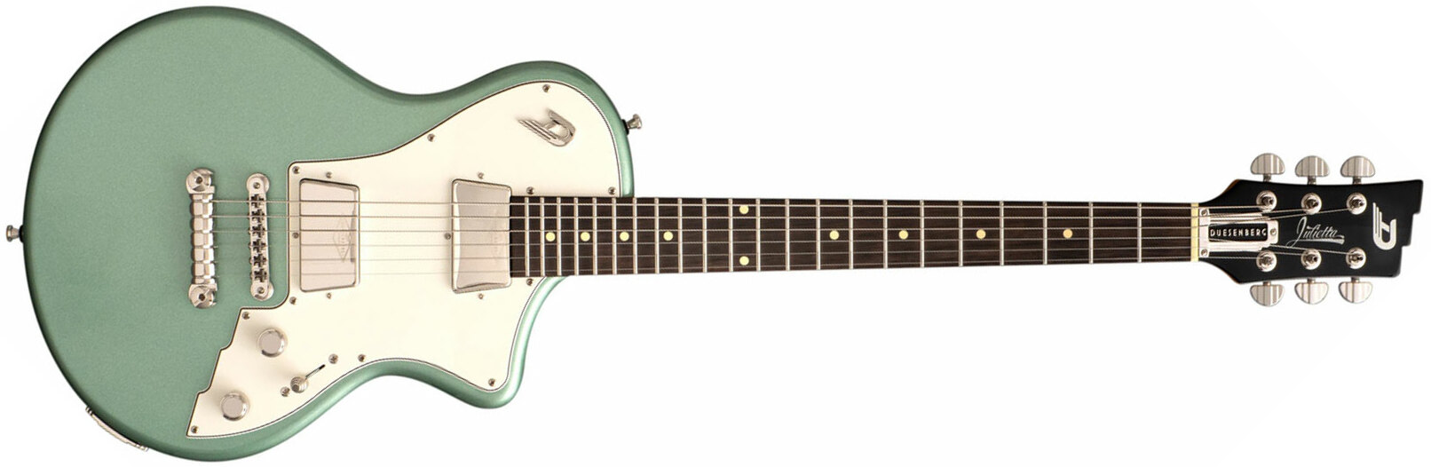 Duesenberg Julietta 2h Ht Rw - Catalina Harbor Green - Enkel gesneden elektrische gitaar - Main picture