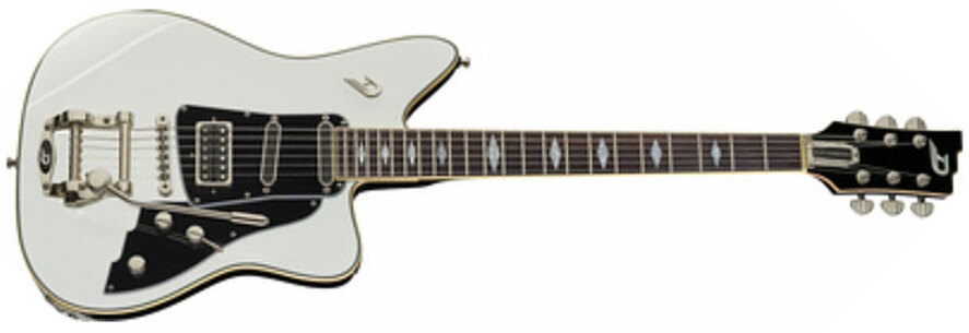 Duesenberg Paloma Hss Trem Rw - White - Enkel gesneden elektrische gitaar - Main picture