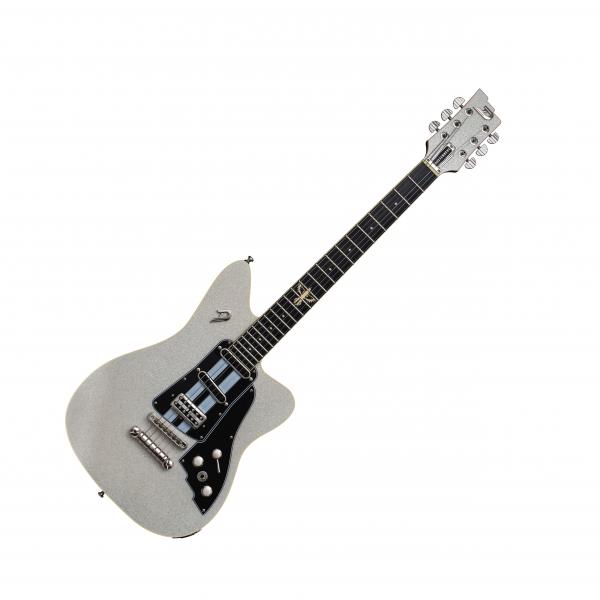 Duesenberg Dave Baksh Signature Alliance Hss Ht Rw - White Sparkle - Retro-rock elektrische gitaar - Variation 5