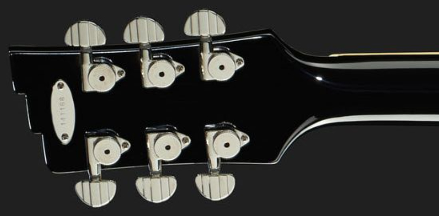 Duesenberg Fullertone Tv Hs Trem Rw - Black - Semi hollow elektriche gitaar - Variation 3