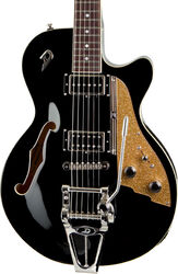 Semi hollow elektriche gitaar Duesenberg Starplayer TV - Black