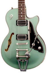 Semi hollow elektriche gitaar Duesenberg Starplayer TV - Catalina harbor green