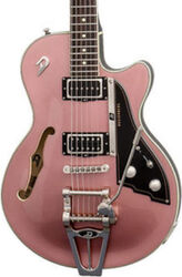Semi hollow elektriche gitaar Duesenberg Starplayer TV - Catalina sunset rose