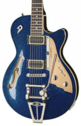 Semi hollow elektriche gitaar Duesenberg Starplayer TV - Sparkle blue