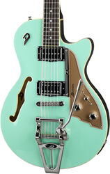 Semi hollow elektriche gitaar Duesenberg Starplayer TV - Surf green