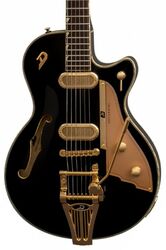 Semi hollow elektriche gitaar Duesenberg Starplayer TV Phonic - Black