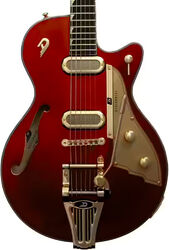 Semi hollow elektriche gitaar Duesenberg Starplayer TV Phonic - Balboa Pearl Red
