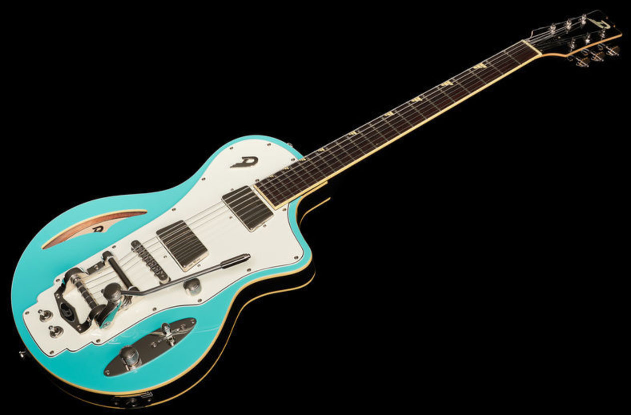 Duesenberg Julia Hs Trem Rw - Narvik Blue - Enkel gesneden elektrische gitaar - Variation 1