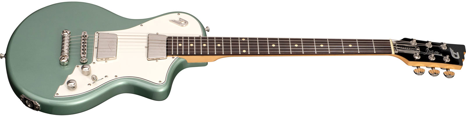 Duesenberg Julietta 2h Ht Rw - Catalina Harbor Green - Enkel gesneden elektrische gitaar - Variation 1