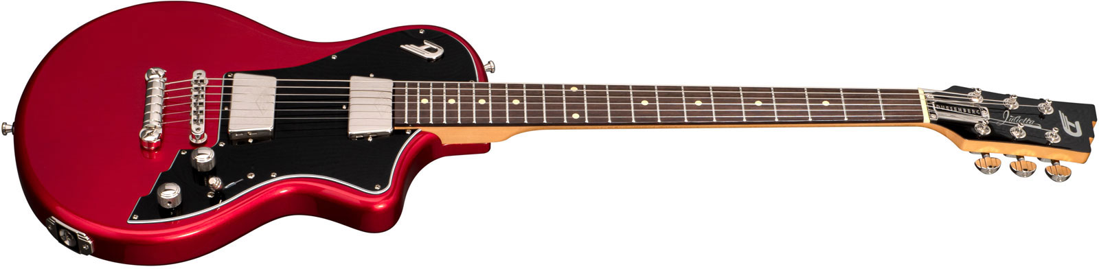 Duesenberg Julietta 2h Ht Rw - Catalina Red - Enkel gesneden elektrische gitaar - Variation 1