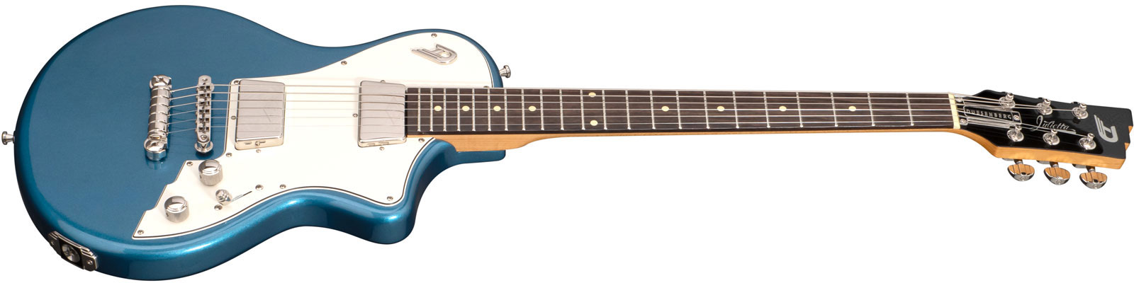 Duesenberg Julietta 2h Ht Rw - Catalina Blue - Enkel gesneden elektrische gitaar - Variation 1