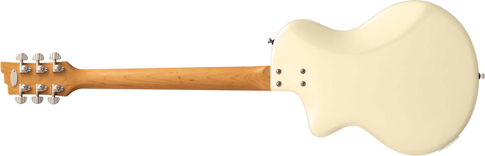 Duesenberg Julietta 2h Ht Rw - Vintage White - Enkel gesneden elektrische gitaar - Variation 2