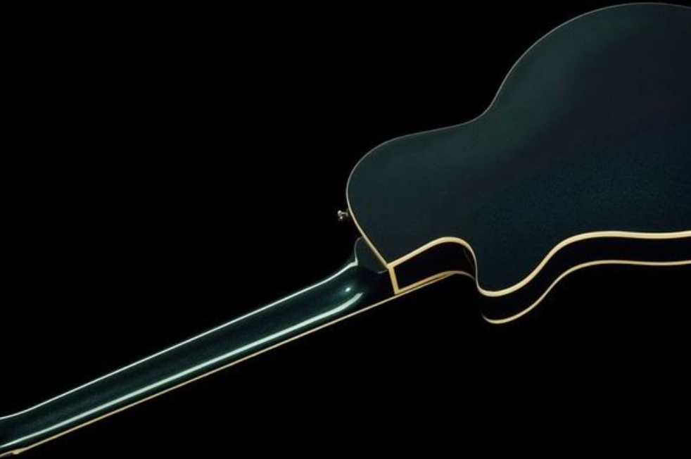Duesenberg Mike Campbell Starplayer Tv 40th Ann. Alliance Signature Hs Trem Rw - Metallic Racing Green - Semi hollow elektriche gitaar - Variation 4