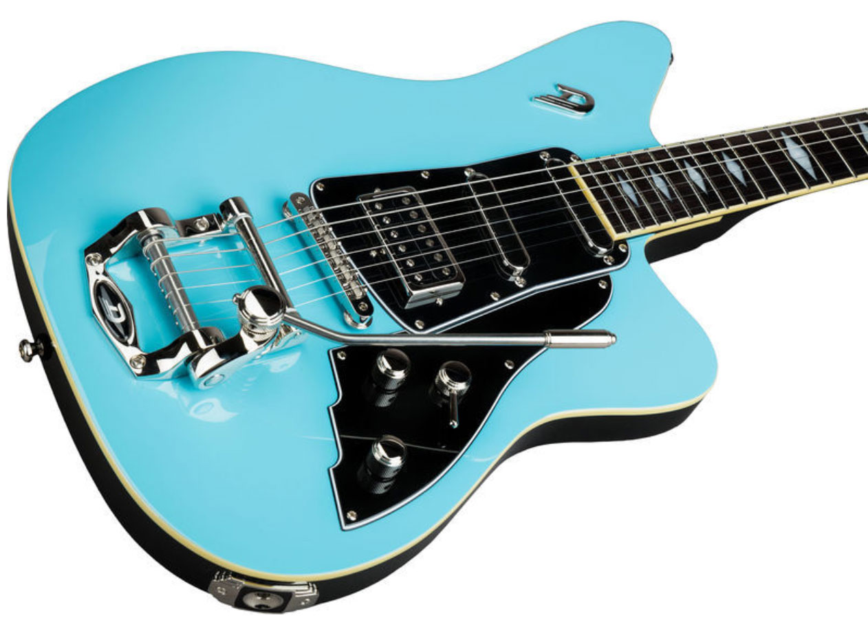 Duesenberg Paloma Hss Trem Rw - Narvik Blue - Enkel gesneden elektrische gitaar - Variation 1