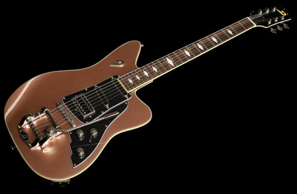 Duesenberg Paloma Hss Trem Rw - Catalina Sunset Rose - Enkel gesneden elektrische gitaar - Variation 1