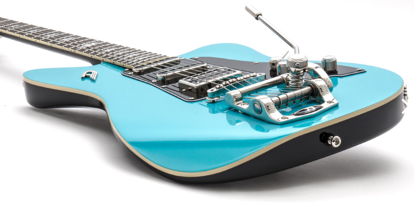 Duesenberg Paloma Hss Trem Rw - Narvik Blue - Enkel gesneden elektrische gitaar - Variation 2