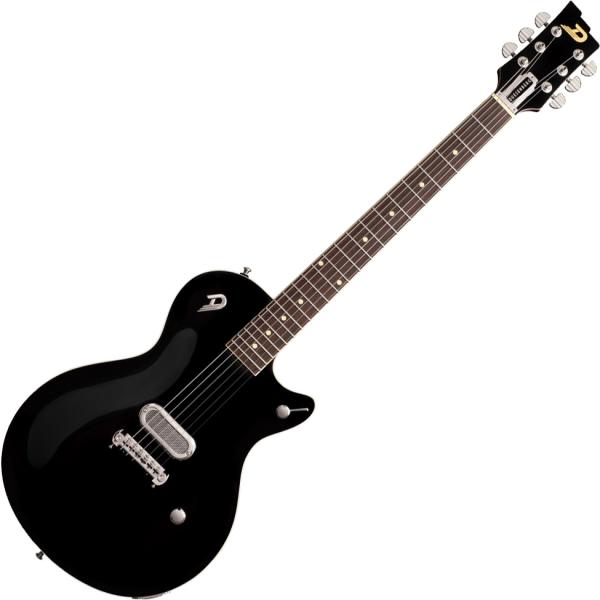 Solid body elektrische gitaar Duesenberg Chambered Senior - Black