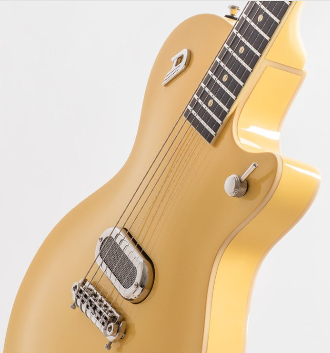 Duesenberg Senior Chambered H Ht Rw - Blonde - Enkel gesneden elektrische gitaar - Variation 1