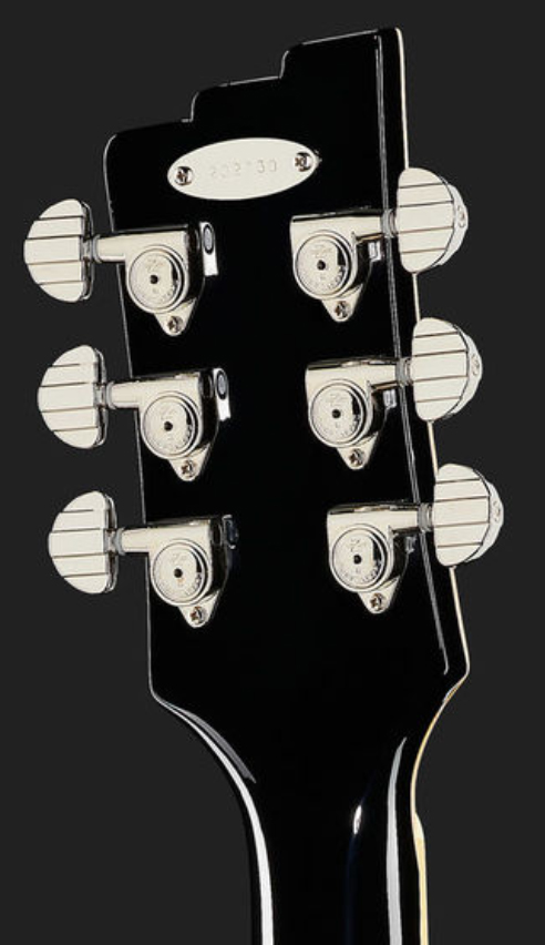 Duesenberg Senior Chambered H Ht Rw - Black - Enkel gesneden elektrische gitaar - Variation 3