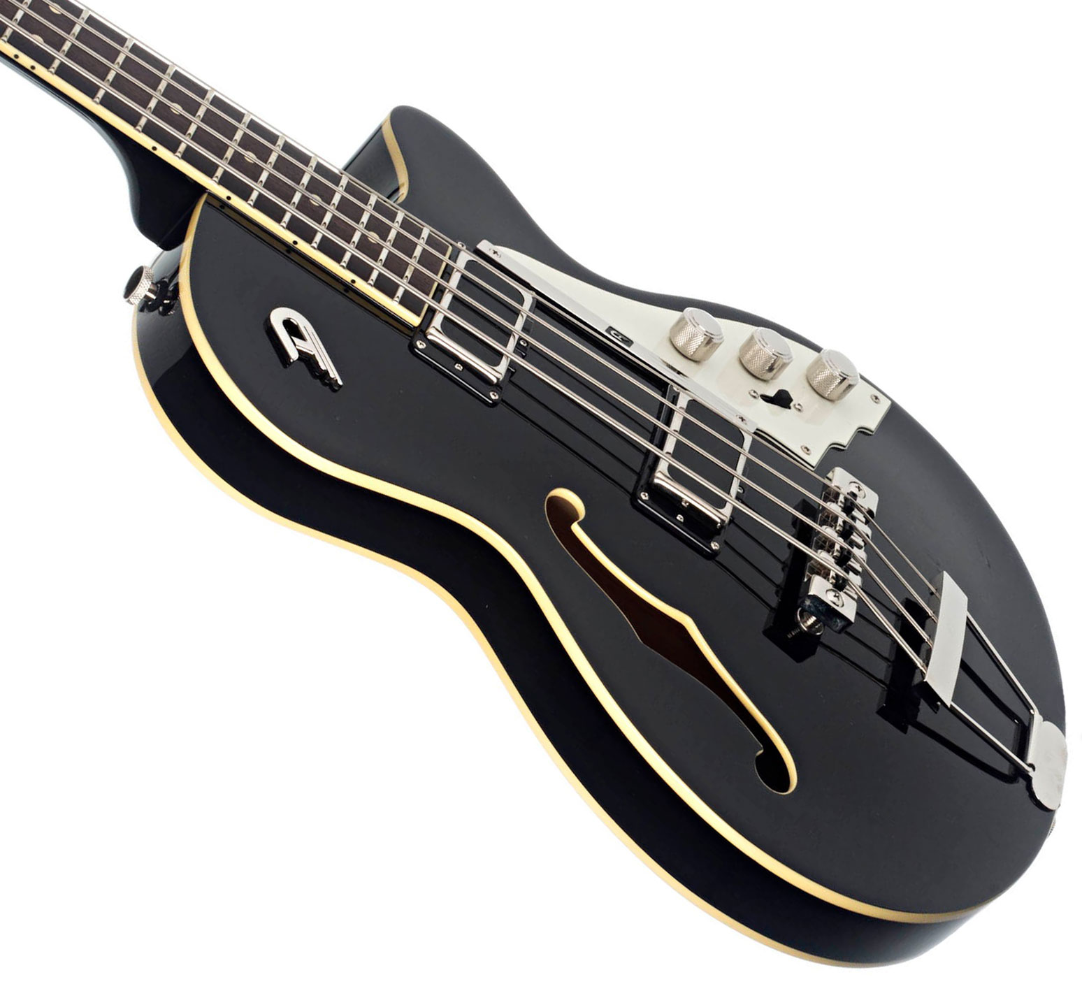 Duesenberg Starplayer Bass Shsc Rw - Black - Solid body elektrische bas - Variation 1