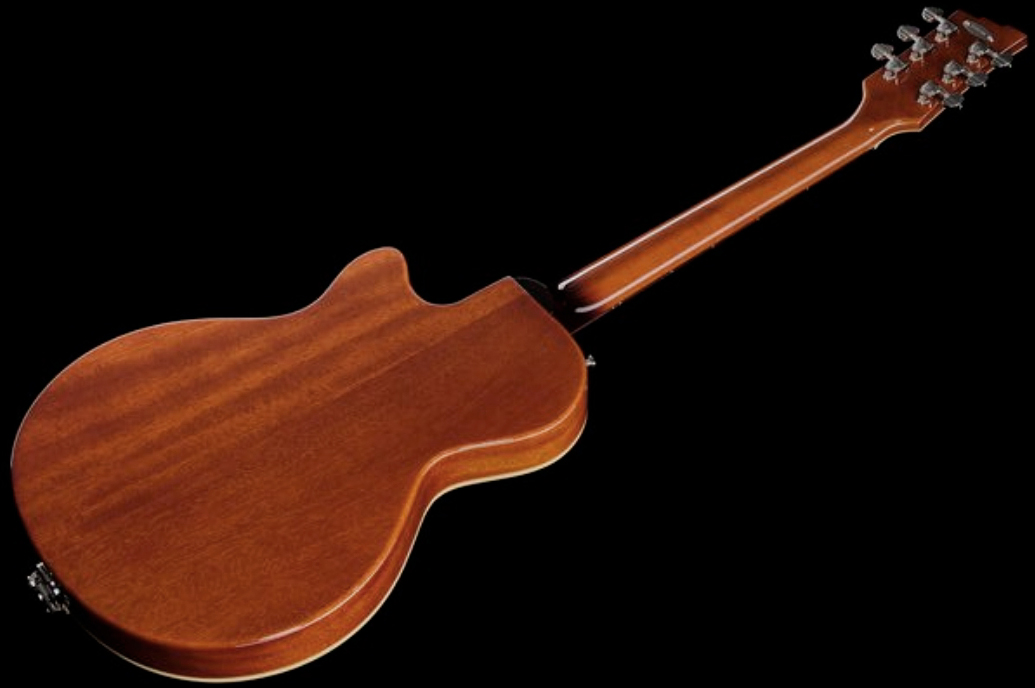 Duesenberg Starplayer Cbr Hs Trem Bigsby Rw - Catalina Green - Semi hollow elektriche gitaar - Variation 5