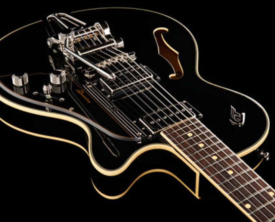 Duesenberg Starplayer Iii Hs Trem Rw - Black - Semi hollow elektriche gitaar - Variation 2