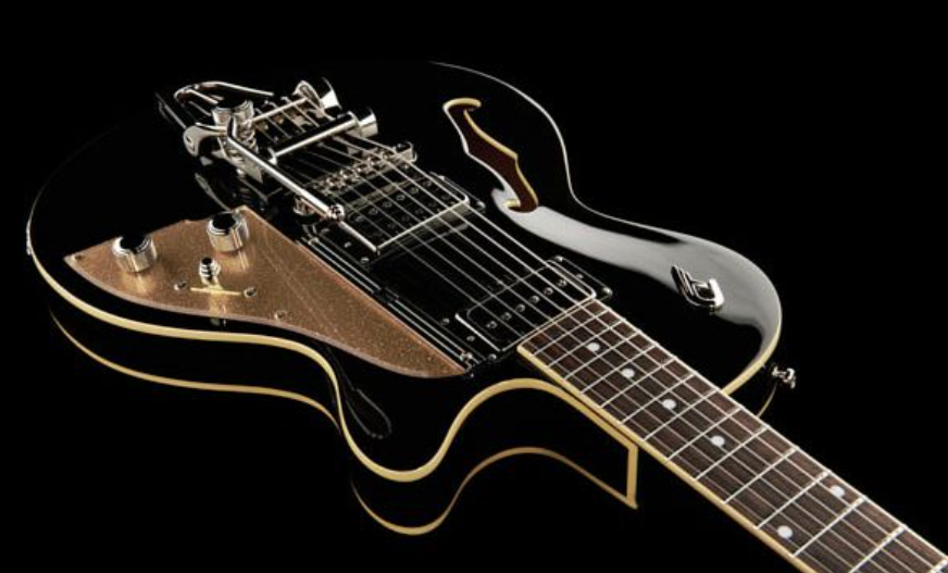 Duesenberg Starplayer Tv Hs Trem Rw - Black - Semi hollow elektriche gitaar - Variation 3