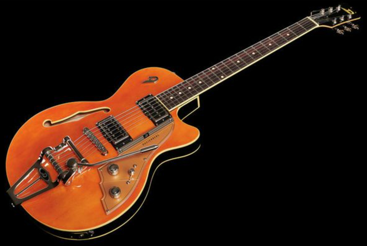 Duesenberg Starplayer Tv Hs Trem Rw - Vintage Orange - Semi hollow elektriche gitaar - Variation 3