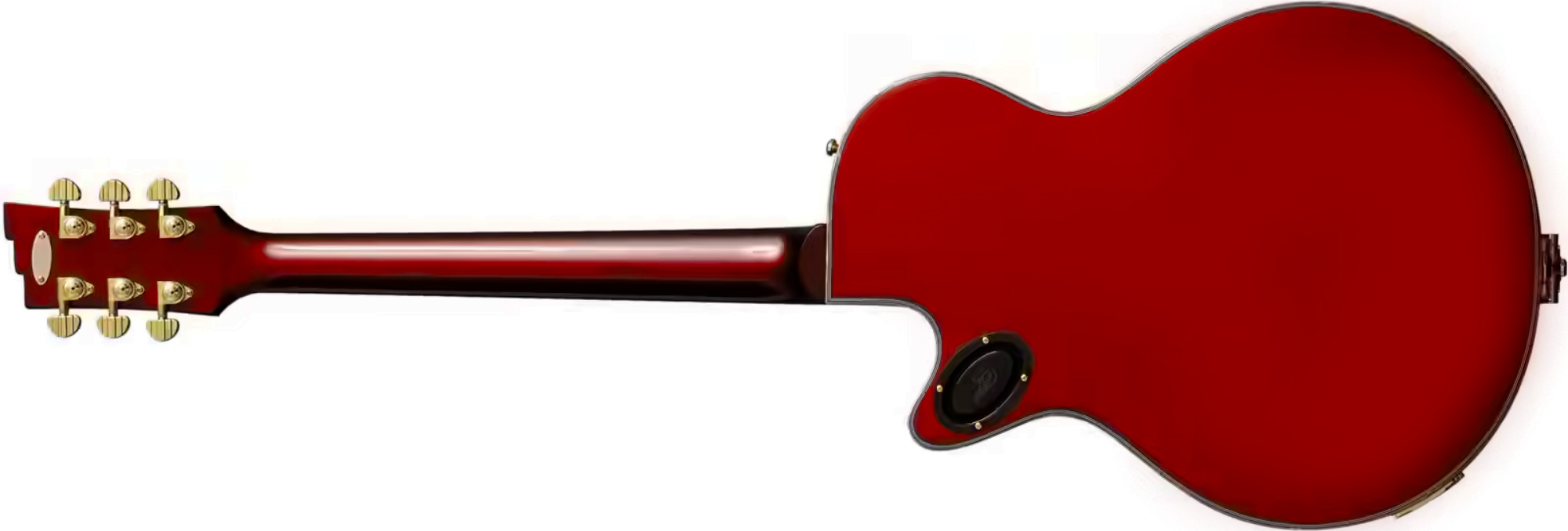 Duesenberg Starplayer Tv Phonic Hs Trem Rw - Balboa Pearl Red - Semi hollow elektriche gitaar - Variation 1