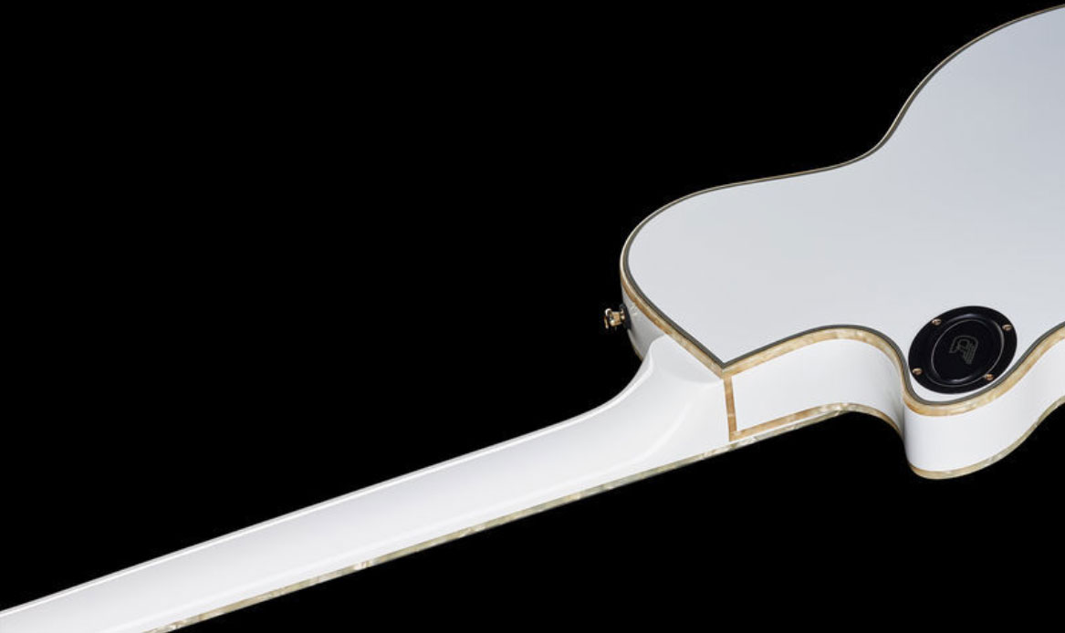 Duesenberg Starplayer Tv Phonic Hs Trem Rw - Venitian White - Single cut gitaar - Variation 3