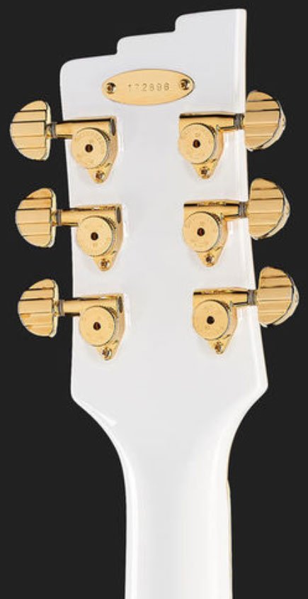 Duesenberg Starplayer Tv Phonic Hs Trem Rw - Venitian White - Single cut gitaar - Variation 4