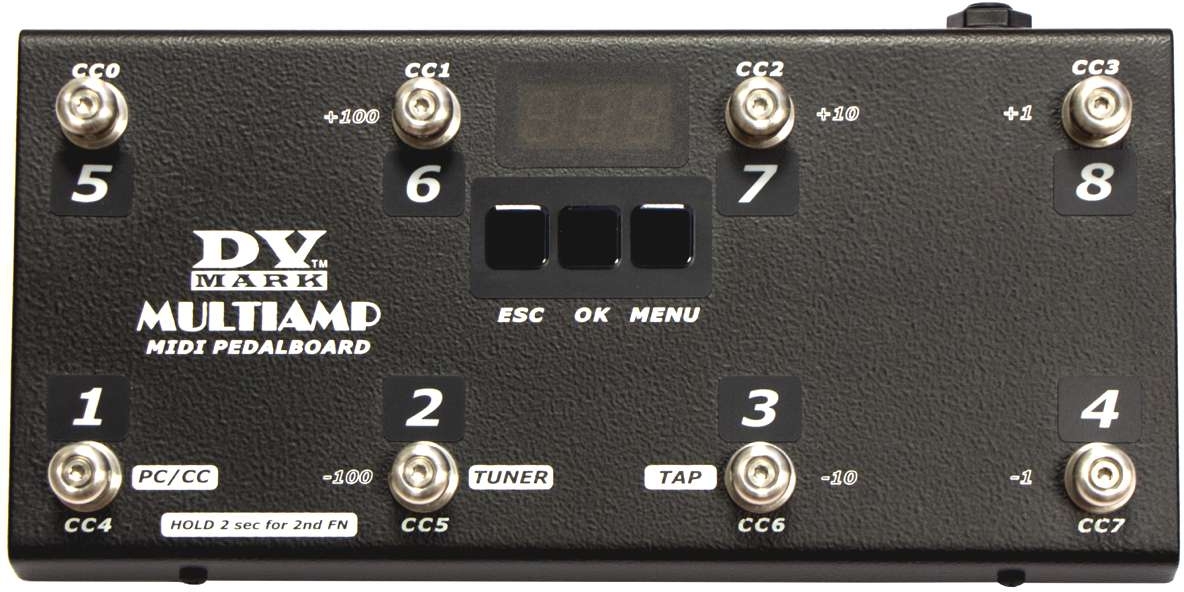 Dv Mark Multiamp Pedalboard Midi - Voetschakelaar voor versterker - Main picture