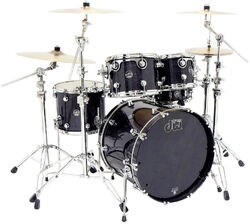 Fusion drumstel Dw Performance Set Standard - 4 trommels - Ebony stain
