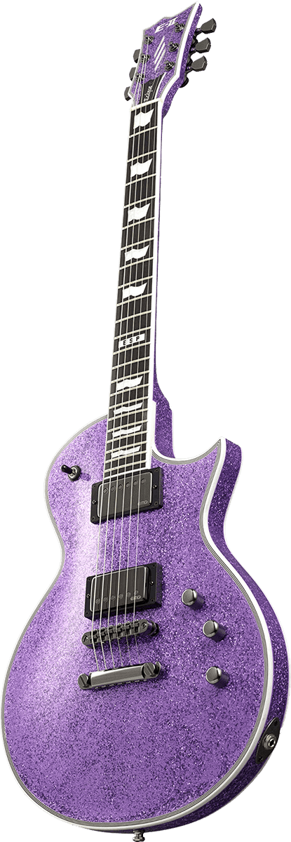 Esp E-ii Eclipse Jap 2h Emg Ht Eb - Purple Sparkle - Enkel gesneden elektrische gitaar - Variation 1