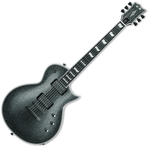 Solid body elektrische gitaar Esp E-II EC-II Eclipse - Granite sparkle