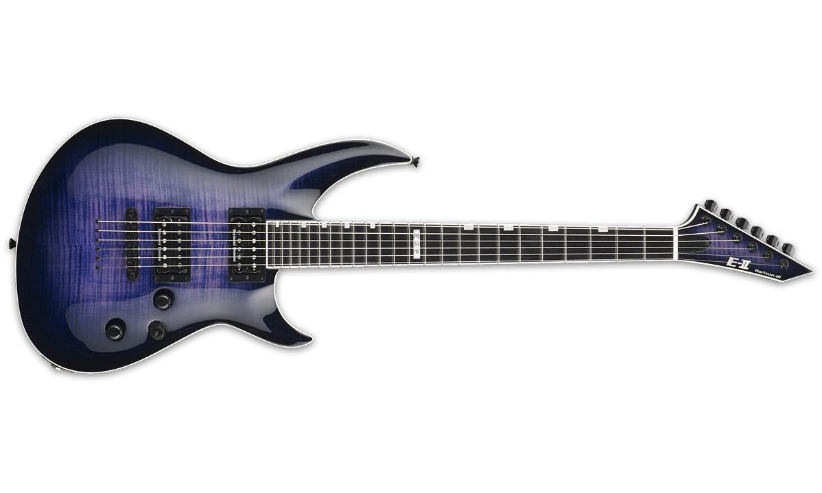 Esp E-ii Horizon Iii - Reindeer Blue - Elektrische gitaar in Str-vorm - Variation 1