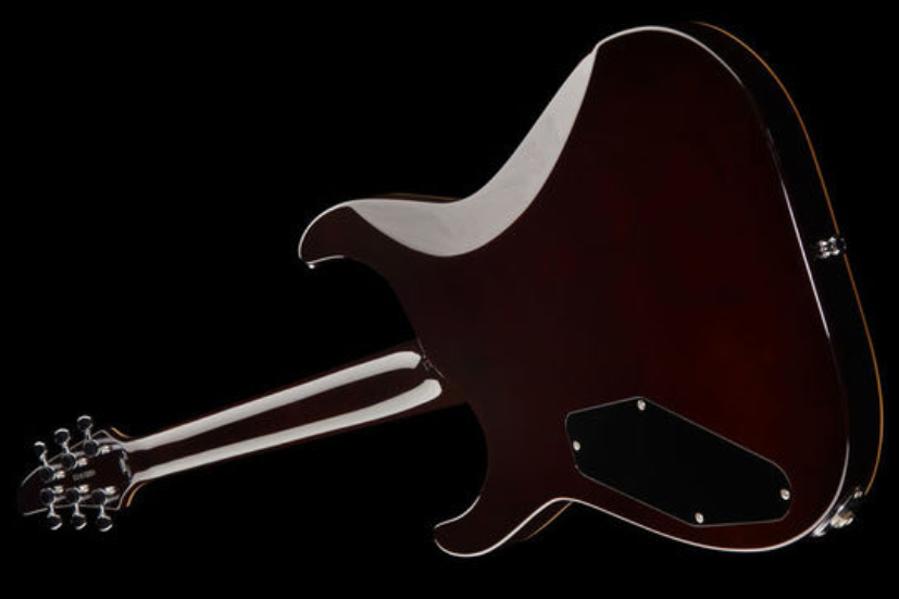Esp E-ii Horizon Nt Japon Hh Seymour Duncan Ht Eb - Dark Brown Sunburst - Elektrische gitaar in Str-vorm - Variation 3