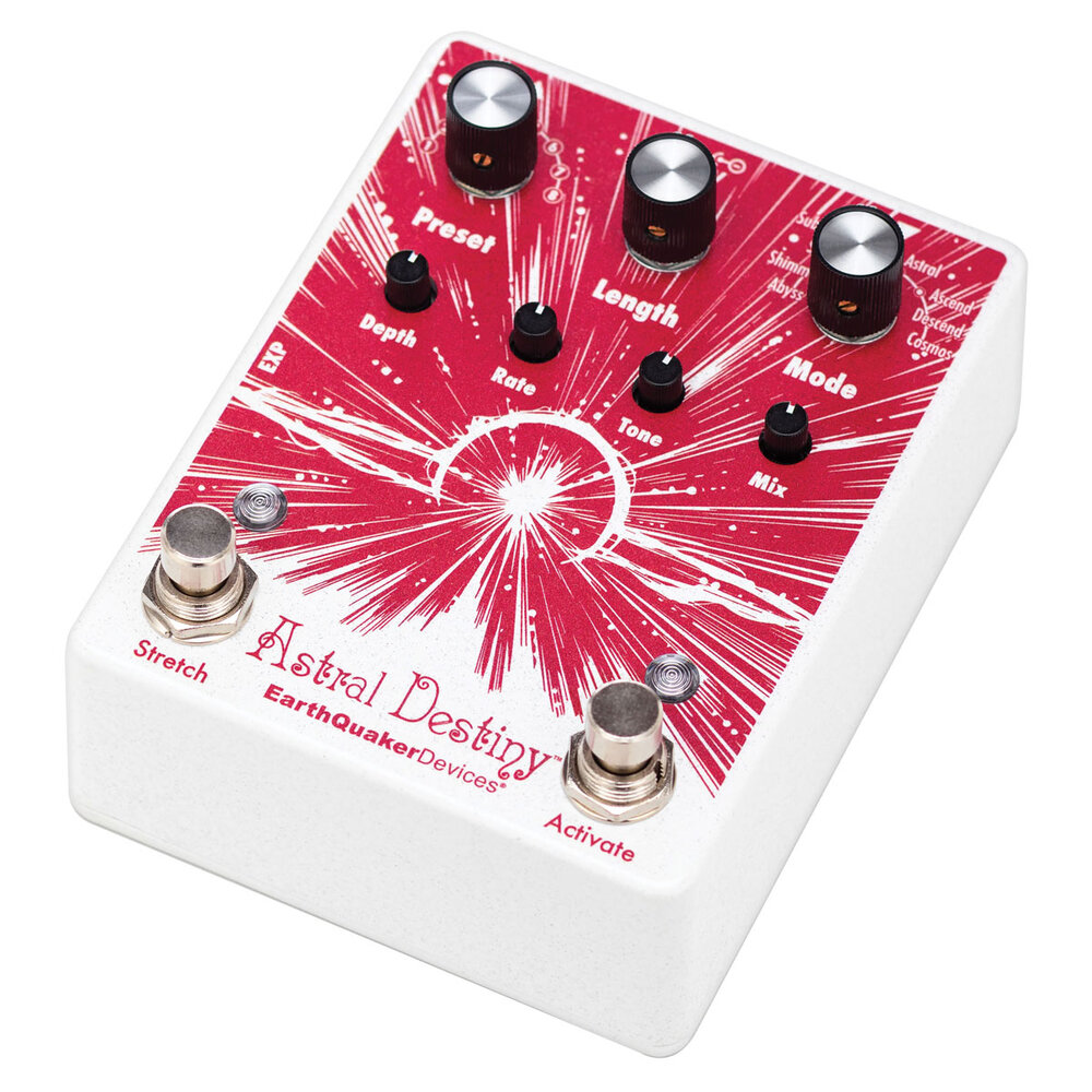 Earthquaker Astral Destiny Reverb - Reverb/delay/echo effect pedaal - Variation 1