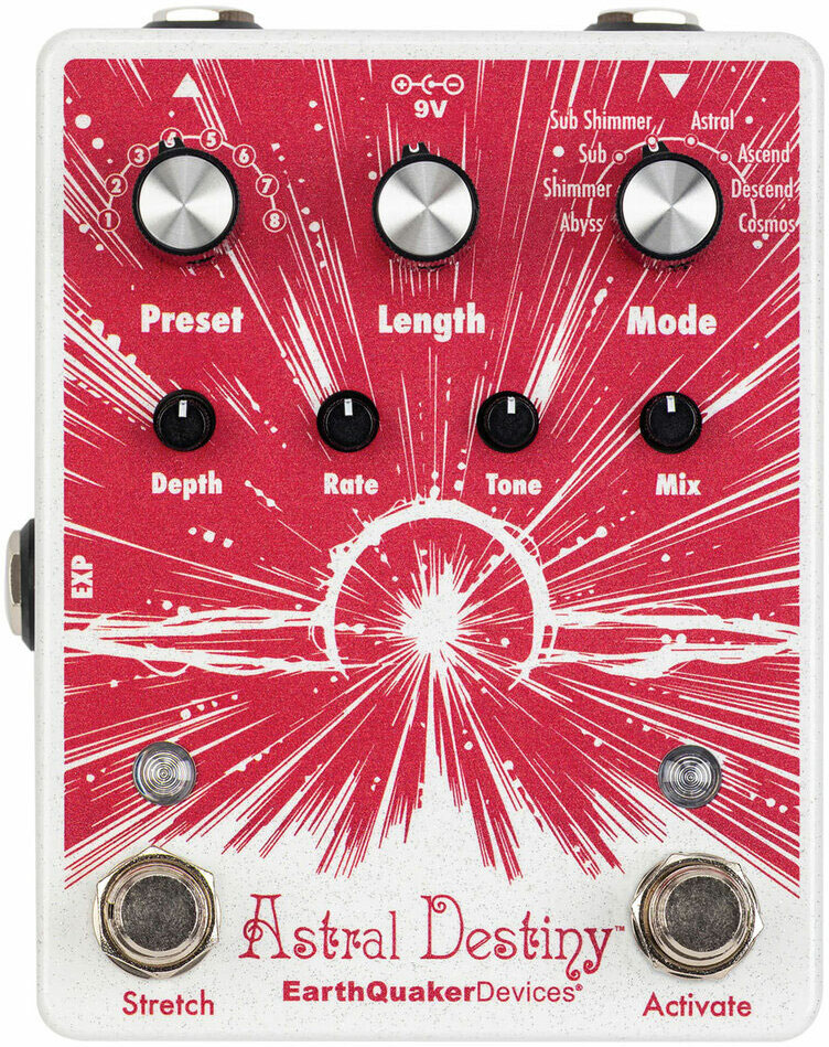 Earthquaker Devices Astral Destiny Reverb - Reverb/delay/echo effect pedaal - Main picture